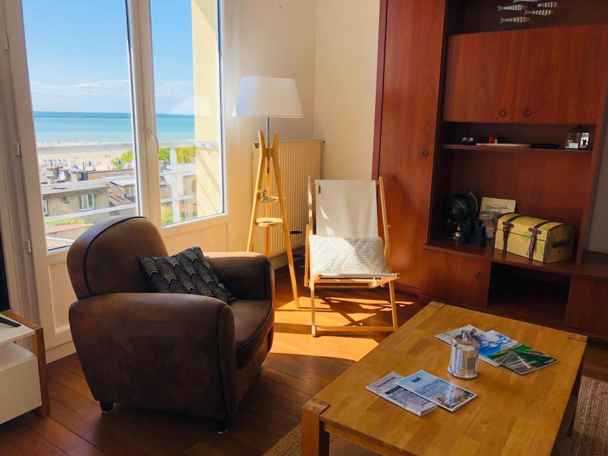 Bellevue -Appartement De Charme - Vue Imprenable Sur La Mer - Face A Nausicaa Boulogne-sur-Mer Exterior photo
